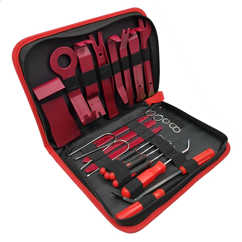 مجموعة أدوات التفكيك وإزالة القطع ، مجموعة أدوات إصلاح فتح السيارة التلقائي ، لوحة مشبك الباب الداخلي ، لوحة لوحة لوحة القيادة