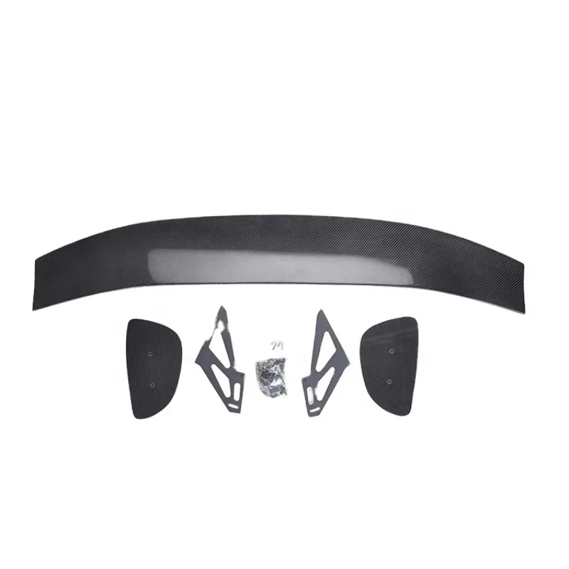 

138cm Universal GT Style Big Carbon Look Rear Spoiler Trunk Wing Adjustable Aero