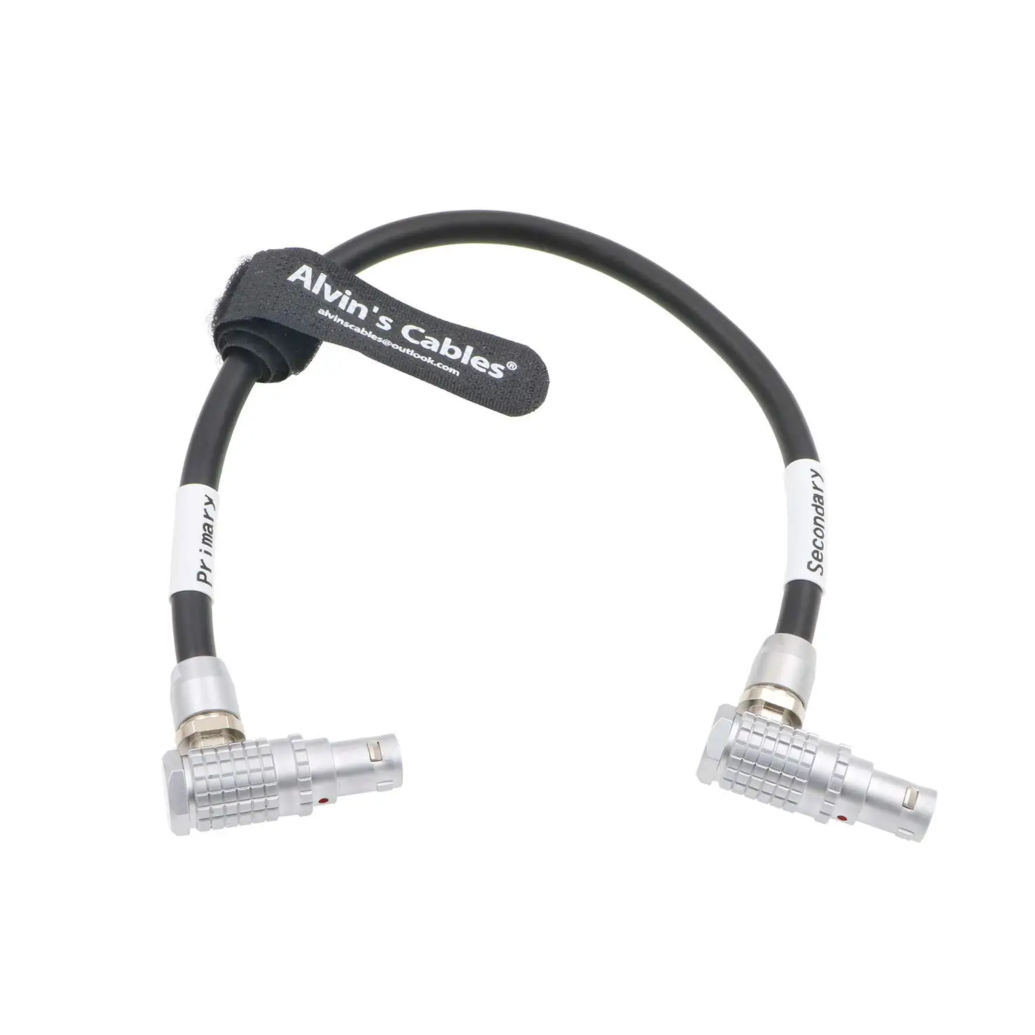 كابلات ألفين Z CAM E2 كابل مزامنة للكاميرا المزدوجة الزاوية اليمنى 10 دبوس ذكر إلى 10 دبوس ذكر سلك الزاوية اليمنى لنموذج K2 Pro