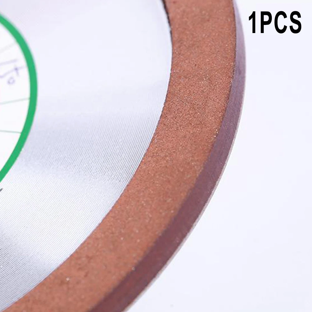 

Carbide Saw Blade Grinding Wheel Disc Wheel Resin Grinding Wheel High Hardness Replacement 80*12*16*8mm Ueseful