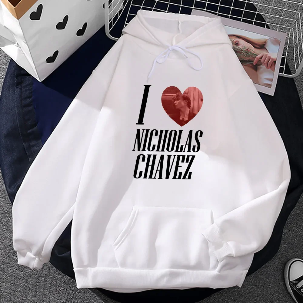 

Толстовки с принтом I Love Nicholas Chavez Film The Menendez Brothers, толстовки Sudaderas для мужчин/женщин, зимние флисовые пуловеры для мужчин