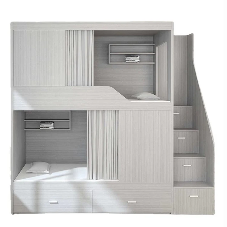 Space Capsule Student Dormitory Apartment E-Sports Hotel  Wooden Bunk Beds Japanese Capsule Bed