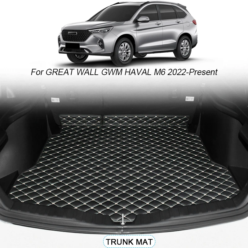 

For Great Wall GWM HAVAL M6 2022-2025 Custom Car Trunk Main Mat Waterproof Anti Scratch Non-slip Protect Cover Auto Accessory