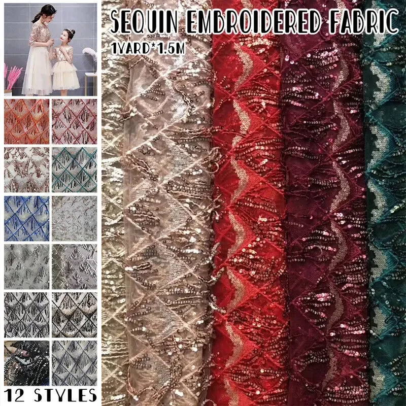 Sequins Embroidered…