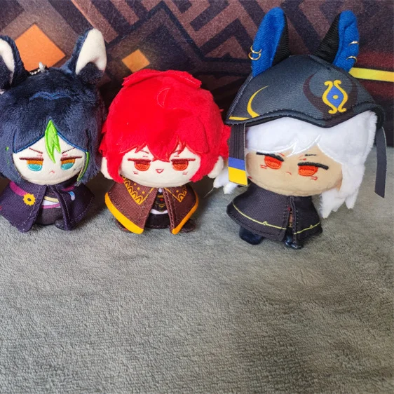 Anime Genshin Impact Cyno Tighnari Diluc Ragnvindr pluszowy breloczek wisiorek bawełna Plushie dzieci prezenty świąteczne