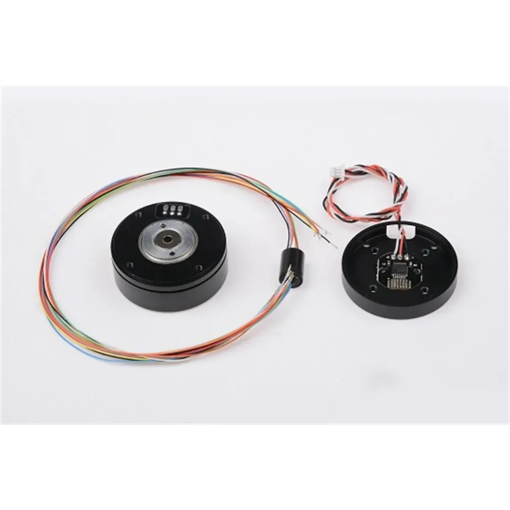 UniFlyHT3505 Brushless Gimbal Motor Micro Single Belt AS5048A Encoder Motor Center Hole Magnetic Ring Over Slip Ring Line