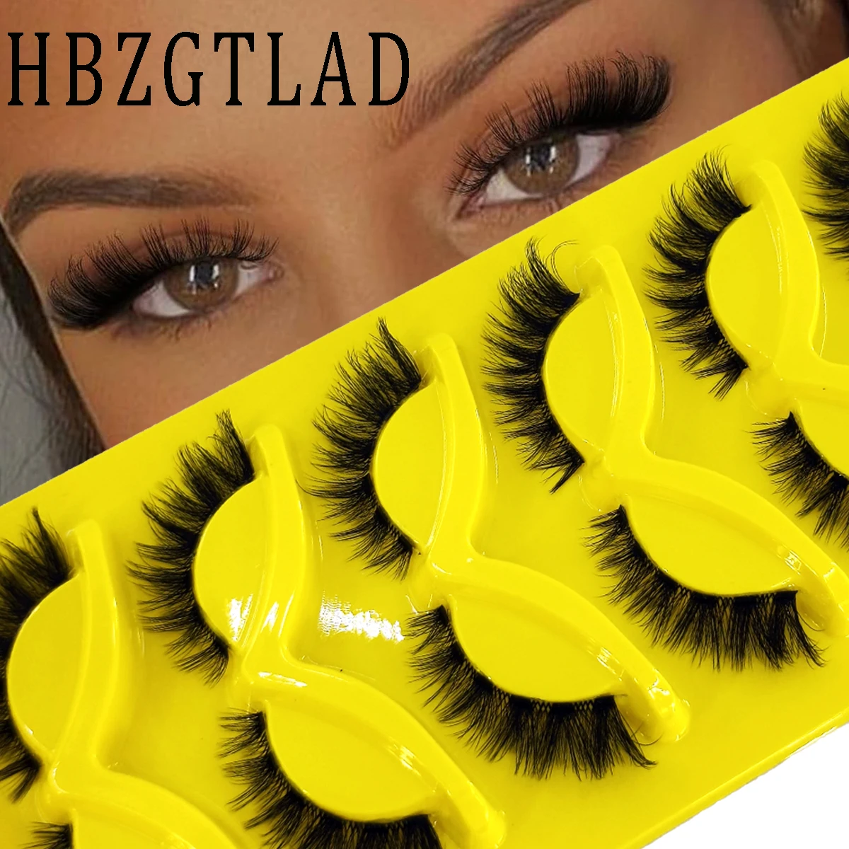 Eyelash Extension Volume Cat Eye - HBZGTLAD 7 çift Dikenli Tilki Gözü