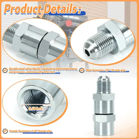 23516993 Fuel Check Valve For Detroit Diesel Series 60 12.7L Engine 4 best sales fan clutch detroit serie 60 - №1