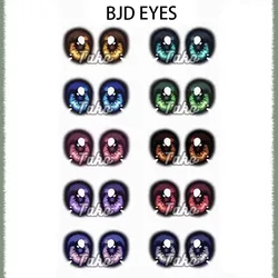 BJD eyes doll Metallic Effect 10mm-24mm doll acrylic for 1/8 1/6 1/4 1/3 BJD SD doll accessories doll eyes