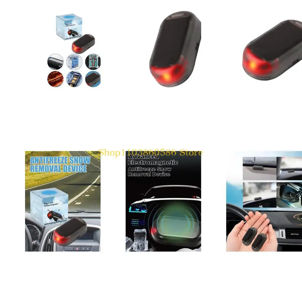 242A Portable Resistance Ice Melting Deicer Winter Car Window Glass Windshield Antifreeze Molecular Snow Remover Device