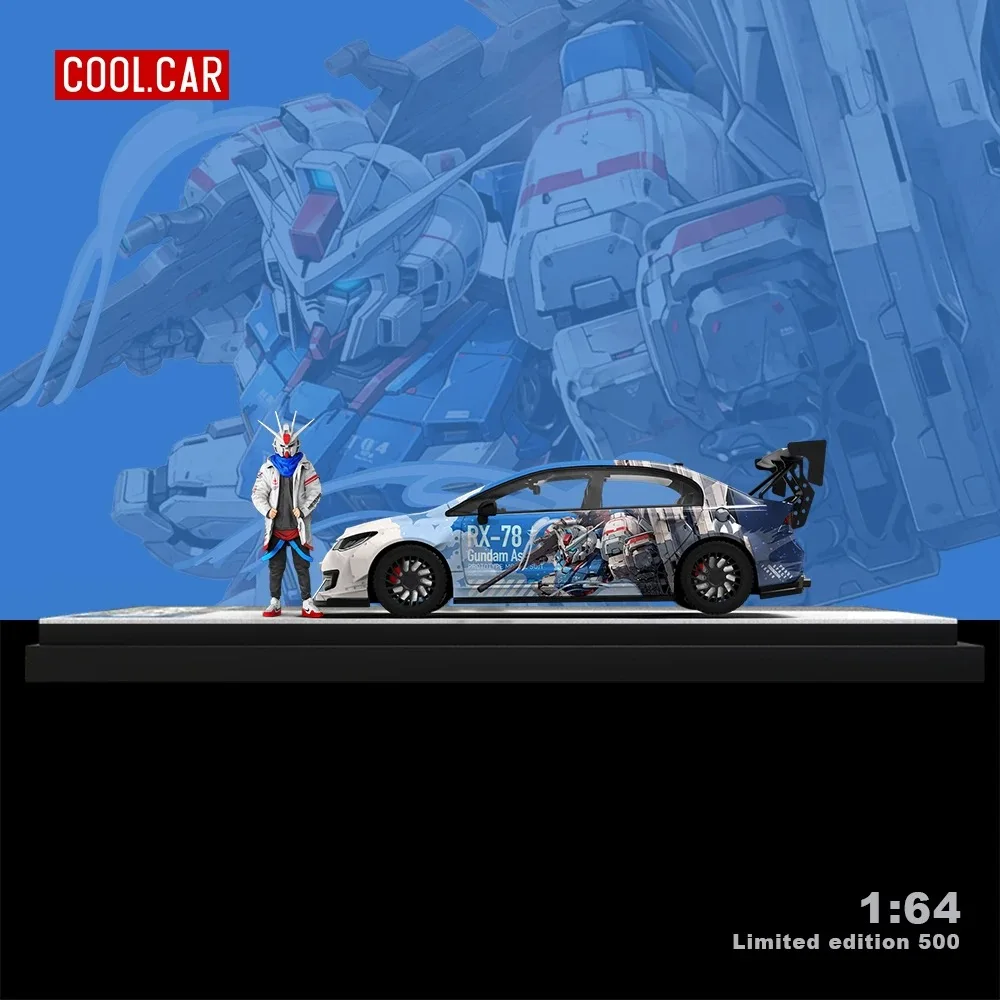 Модель автомобиля из сплава CoolCar 1:64 Honda Civic Mecha series