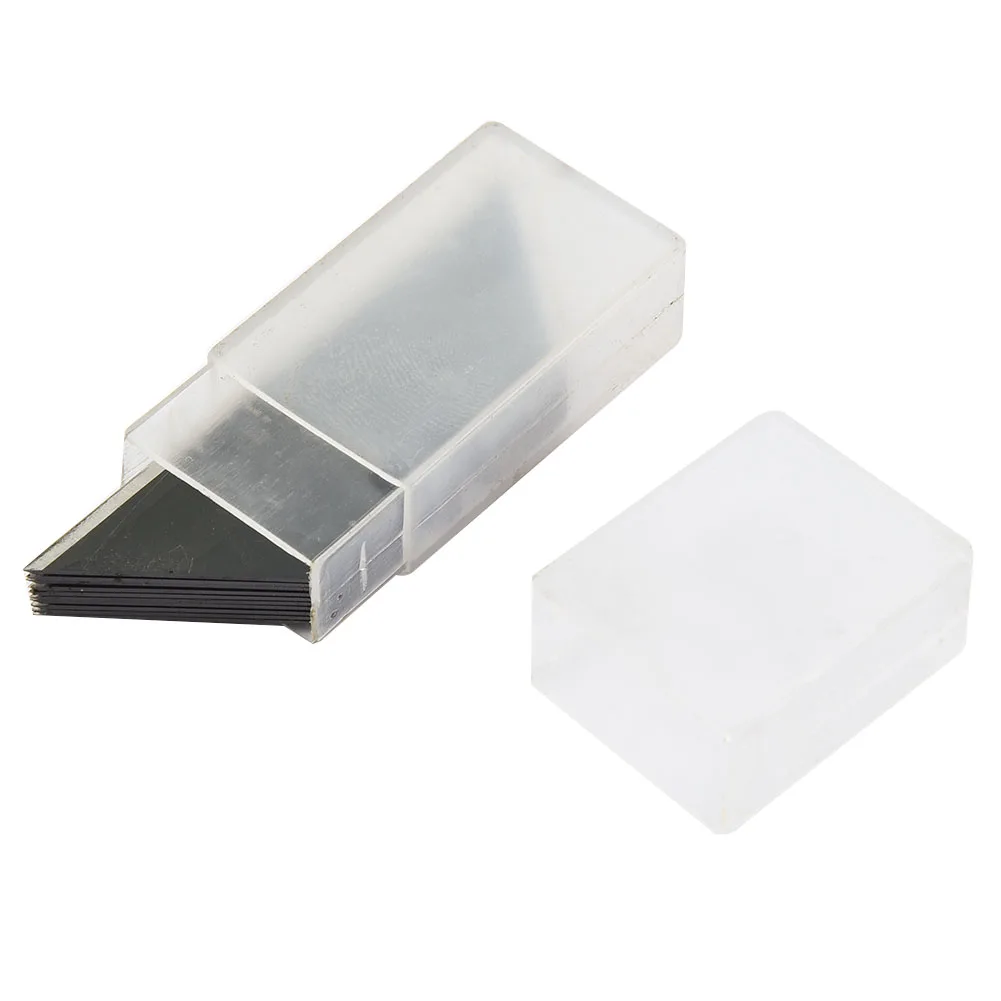 10Pcs Trapezoidal Blades Suitable For Art Craft Cutter Replacement Multifunction Blade Art Craft Cutter Tools Accessories