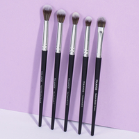 MAANGE 5PCS Detail Makeup Brushes Kit Concealer Brush Eyeshadow Soft Bristles Shader Brush Facial Cosmetic Beauty Makeup Tools