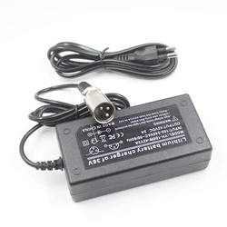 42V 2A Adapter 42V2A Charger Universal Battery Charger for 36V2A Electric Power 5521 3PIN MIJIA XLR EU/US Plug
