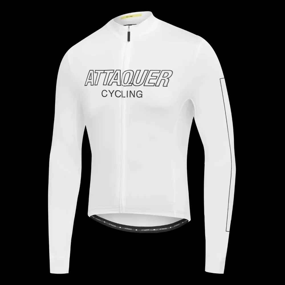 Attaquer Core/Aero LUXE Team Spring Autumn Cycling Jersey Race Wear Road Riding Bike Clothing Men Long Sleeve