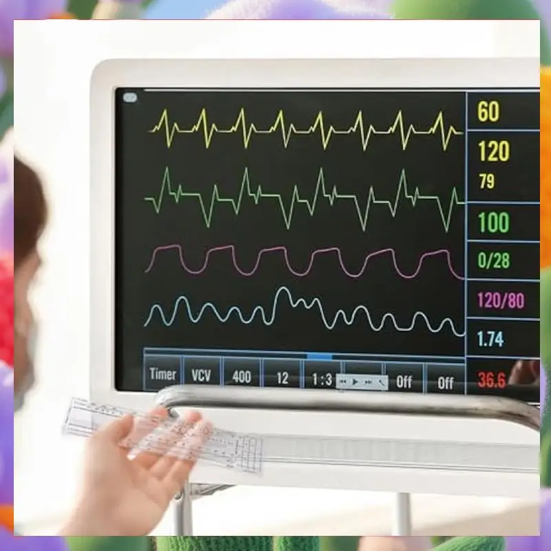 

EKG Calipers And EKG Ruler Set ECG Calipers Drafting Electrocardiogram Divider ECG Calipers Measuring Tool For Nursing Durable