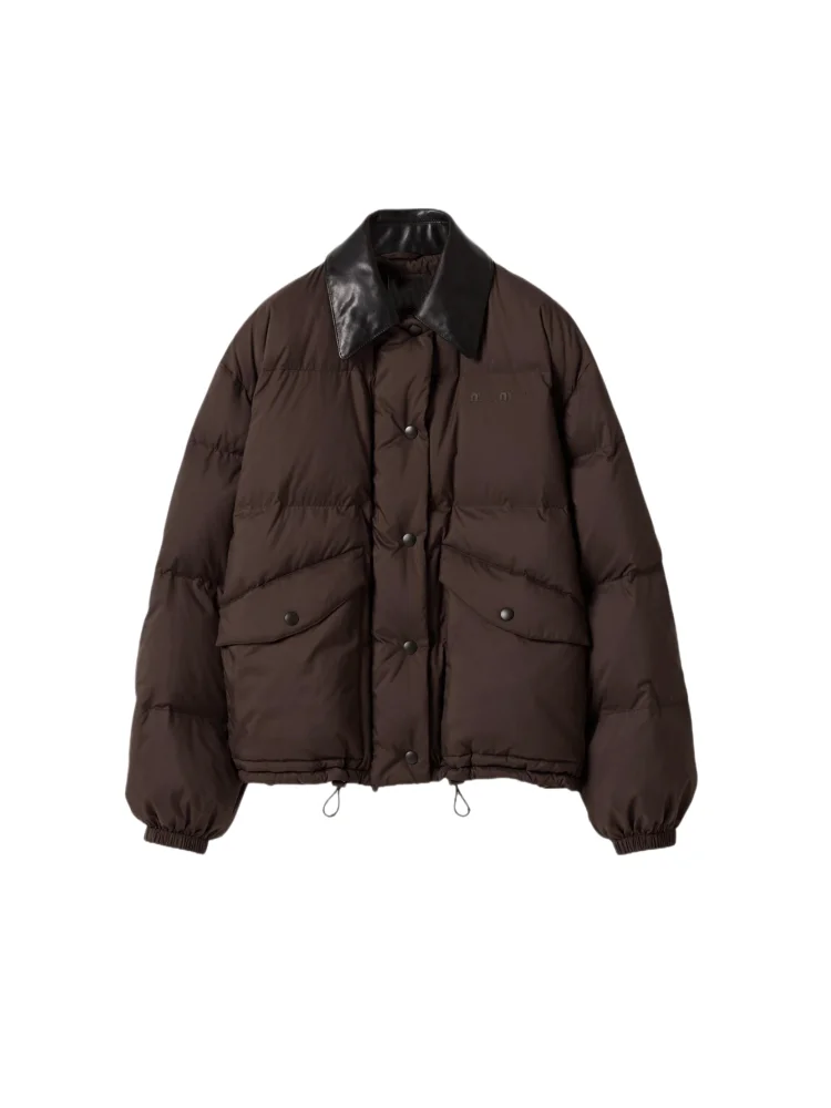 

Кожаный жакет с логотипом Royal High-End, женский повседневный универсальный топ, осенне-зимняя новинка, утепленный