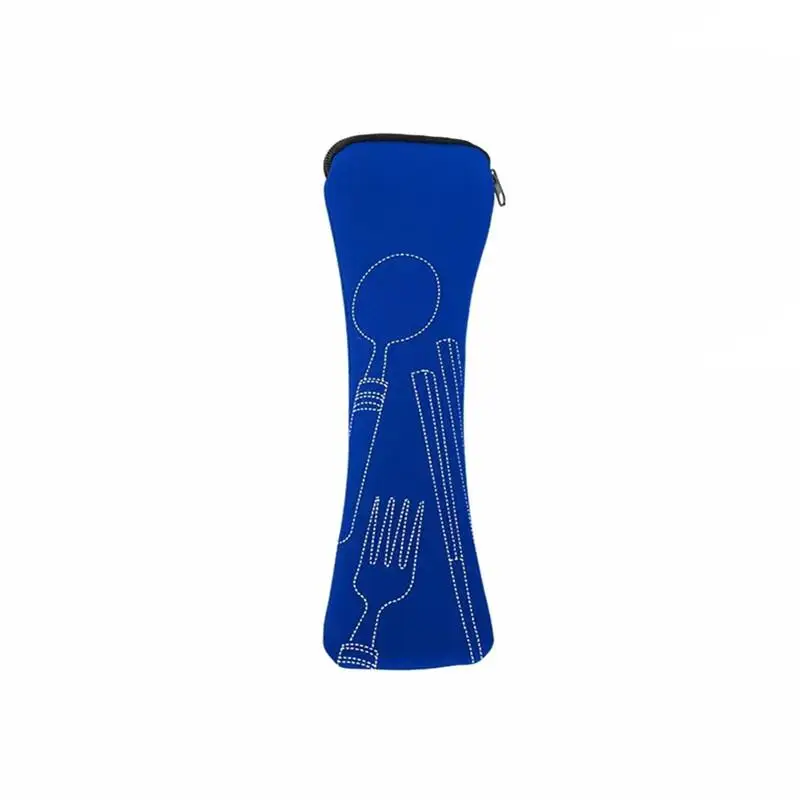1PC Outdoor Camping Kitchen Home Storage Bags(only Bag) Tableware Bag Portable Dinner Set Travel Picnic Fork Packaging
