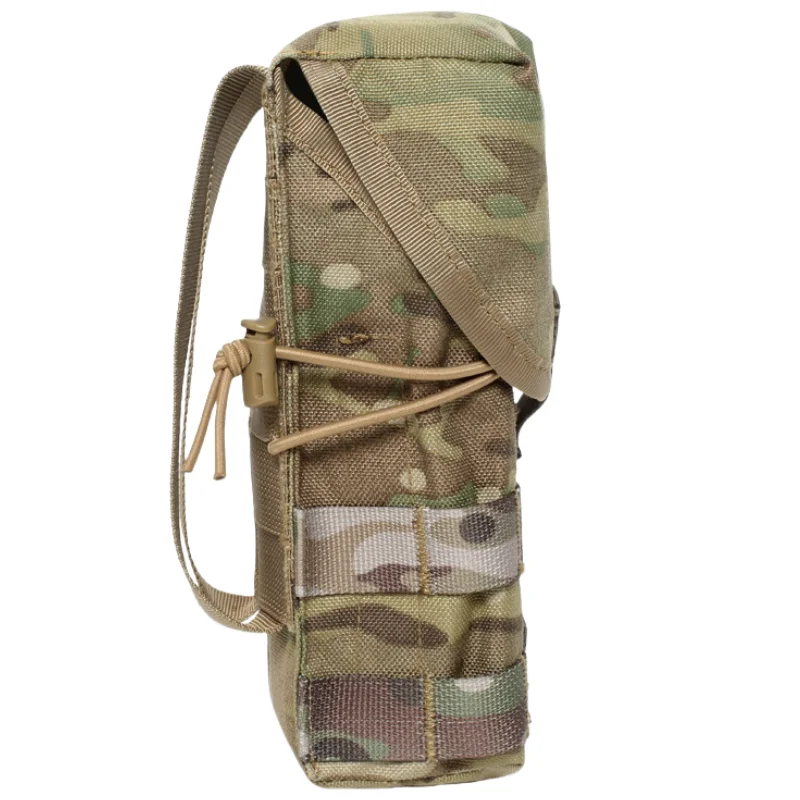 Tactical 556/7.62 Double Mag Pouch MOLLE System Adjustable Elastic Drainage Hole Lightweight