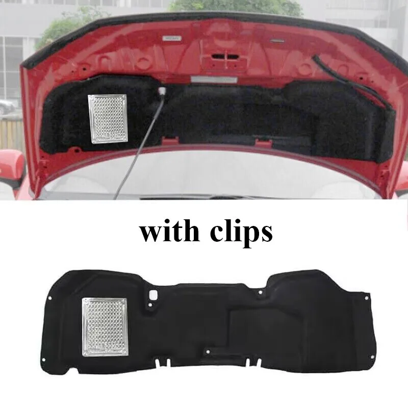 

1x For Honda Civic 2012 2013 Front Hood Insulation Pad Liner Heat Shield Cover