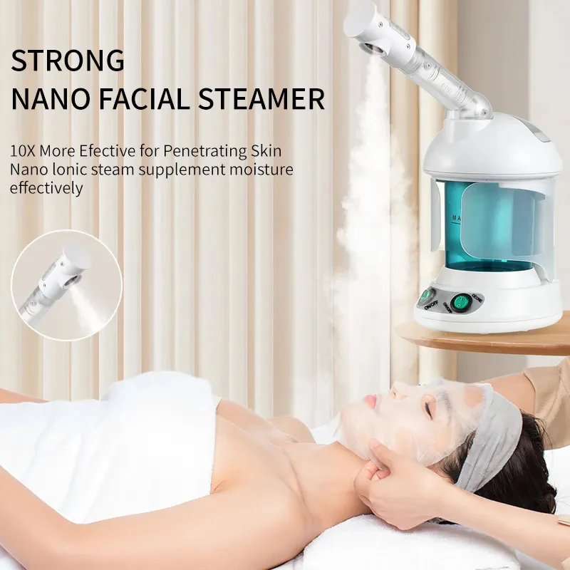 المهنية الأيونية الوجه جهاز البخار للوجه المرذاذ الساخن الدافئة ضباب البخاخ ترطيب المحمولة ساخنة المرطب أداة العناية بالبشرة #1