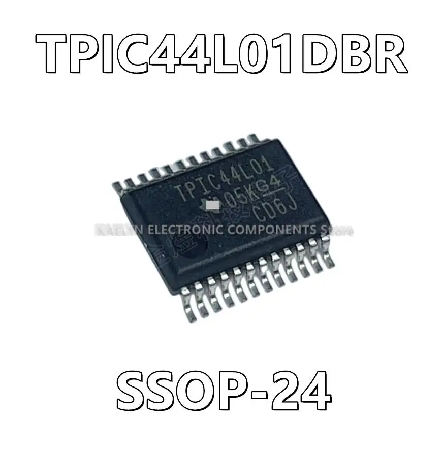 10Pcs/lot TPIC44L01DBR TPIC44L01 Low-Side Gate Driver IC Non-Inverting 24-SSOP