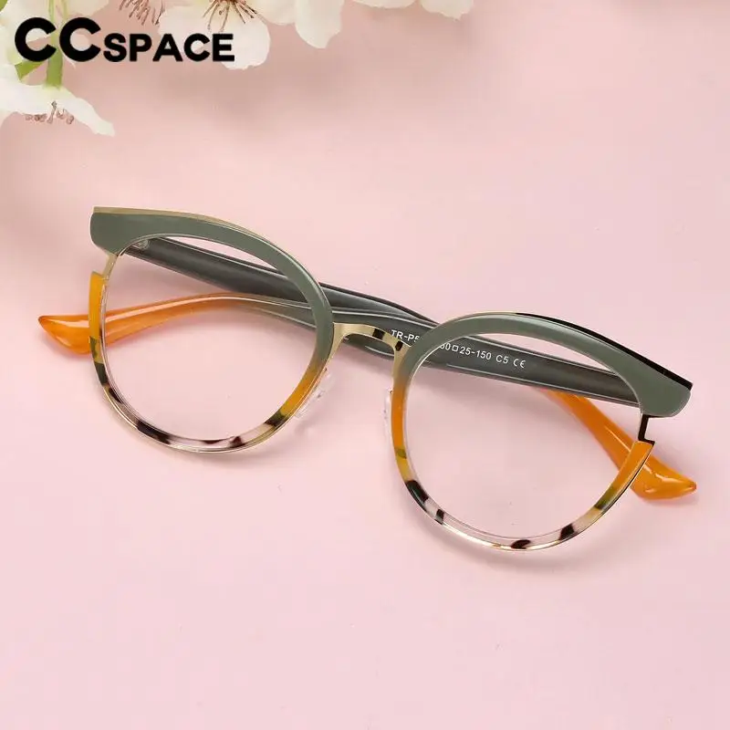 56692 Vintage Women Cat Eye Spectacle Frame Optical Luxury Retro Anti Blue Computer Glasses Prescription Glasses