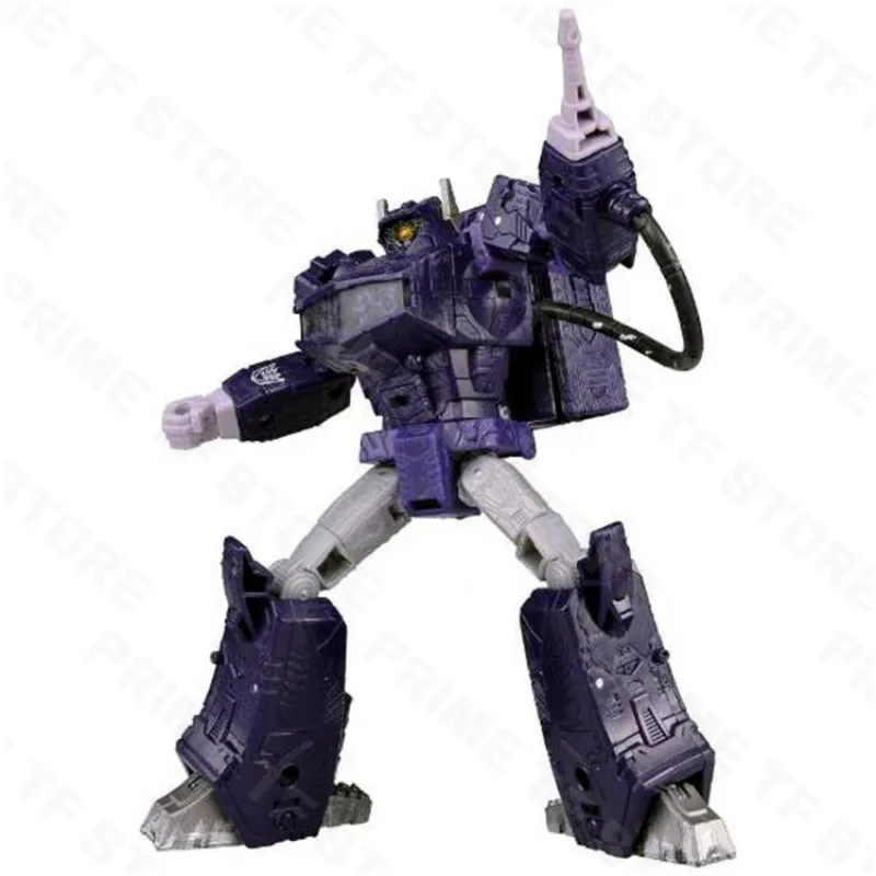 Figura de acción original de Hasbro Transformers War for Cybertron Siege WFC-S14 DECEPTICON SHOCKWAVE, clase Líder, estilo anime