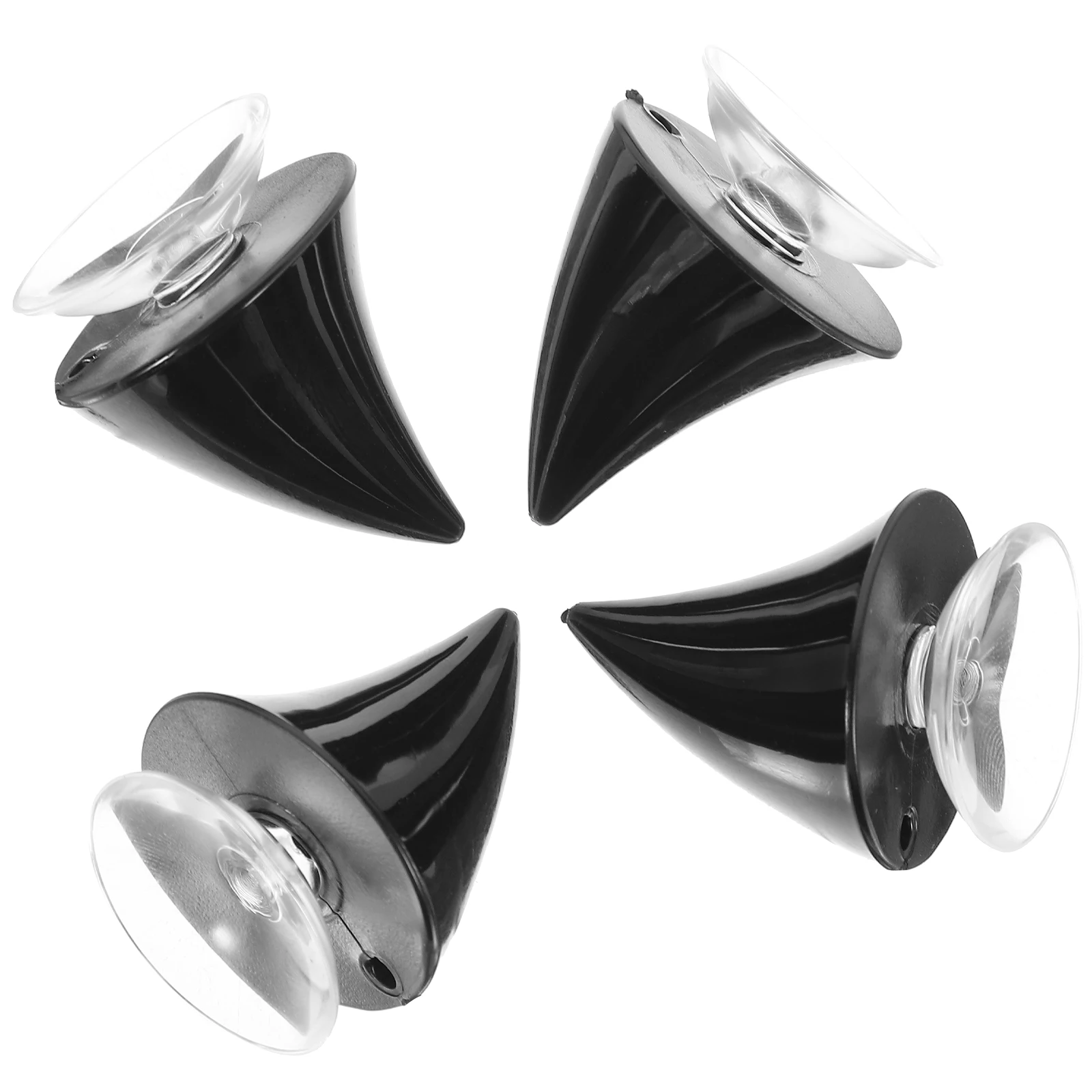 

Motorcycle Horn Durable Plastic Weather Resistant Suction Cup Bike Ski Helmets Accessories Stylish Decor Ornament