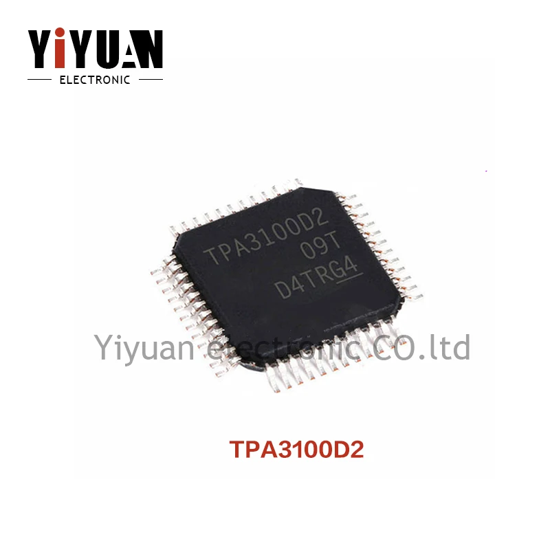 5PCS NEW TPA3100D2PHPR TPA3100D2 TPA310002 3100D2 HTQFP-48 Audio amplifier chip