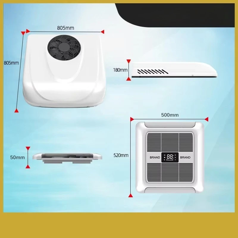 

Good 12V 24V DC Inverter Compressor RV Air Conditioners Camper Truck Rooftop Parking Air Conditioners with Brushless Blower