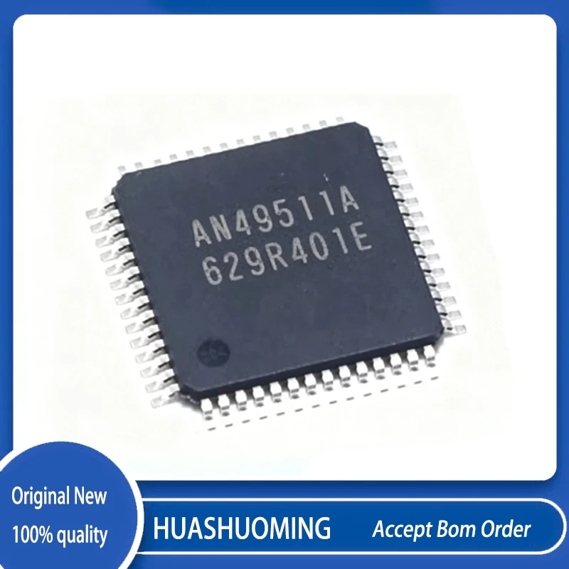 10Pcs/Lot  AN49511A  AN49511A  QFP-56