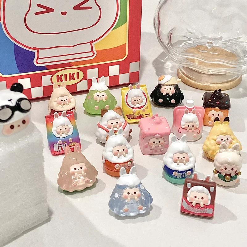 

Мини классическая серия KIKI, игрушки в виде слепых сумок, милые Аниме фигурки, куклы, кавайная модель, загадочная коробка, подарок на день рождения для девочек