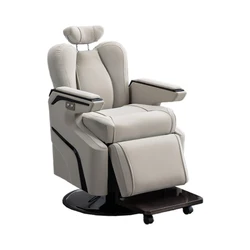 Electric Barber Shop Chair for Hair Salon Hair Cutting Head Therapy Oil Head Chair