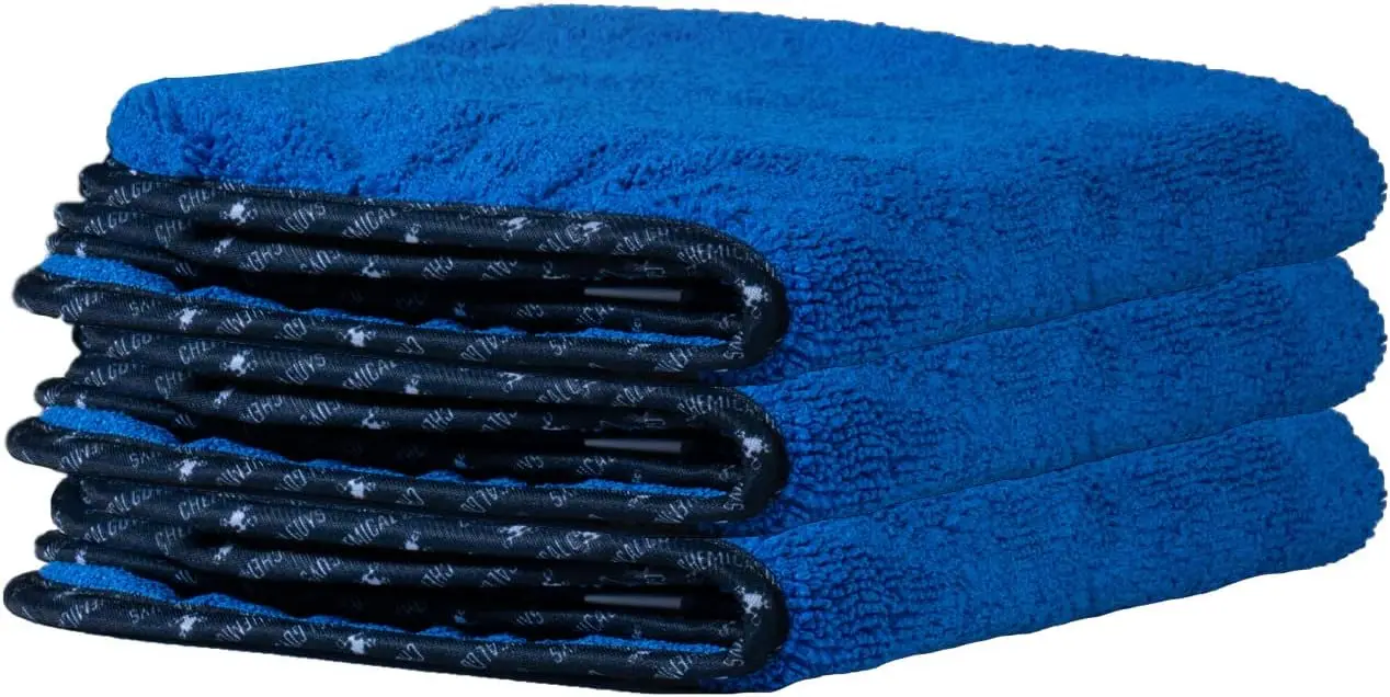 

Ultra-Soft Microfiber Towels for Cars, 16" x 16", Scratch-Free Detailing Cloths, 3-Pack