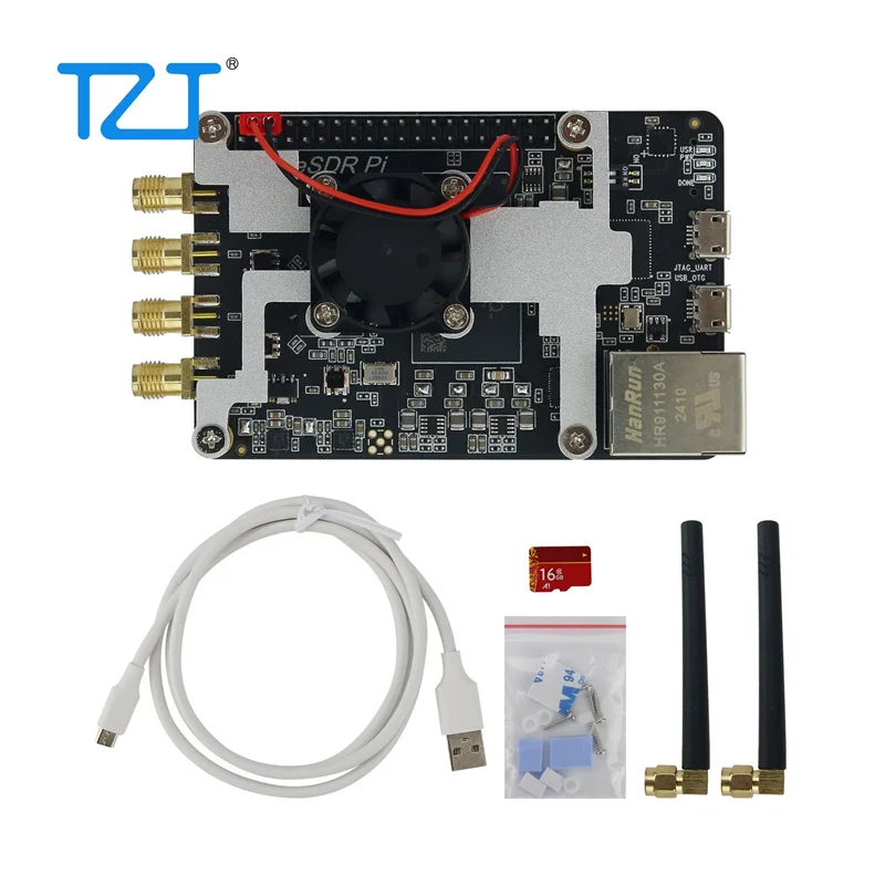 

TZT EagleSDR Pi XC7Z020 + AD9361 SDR Development Board Ham Radio Accessory Compatible with PlutoSDR