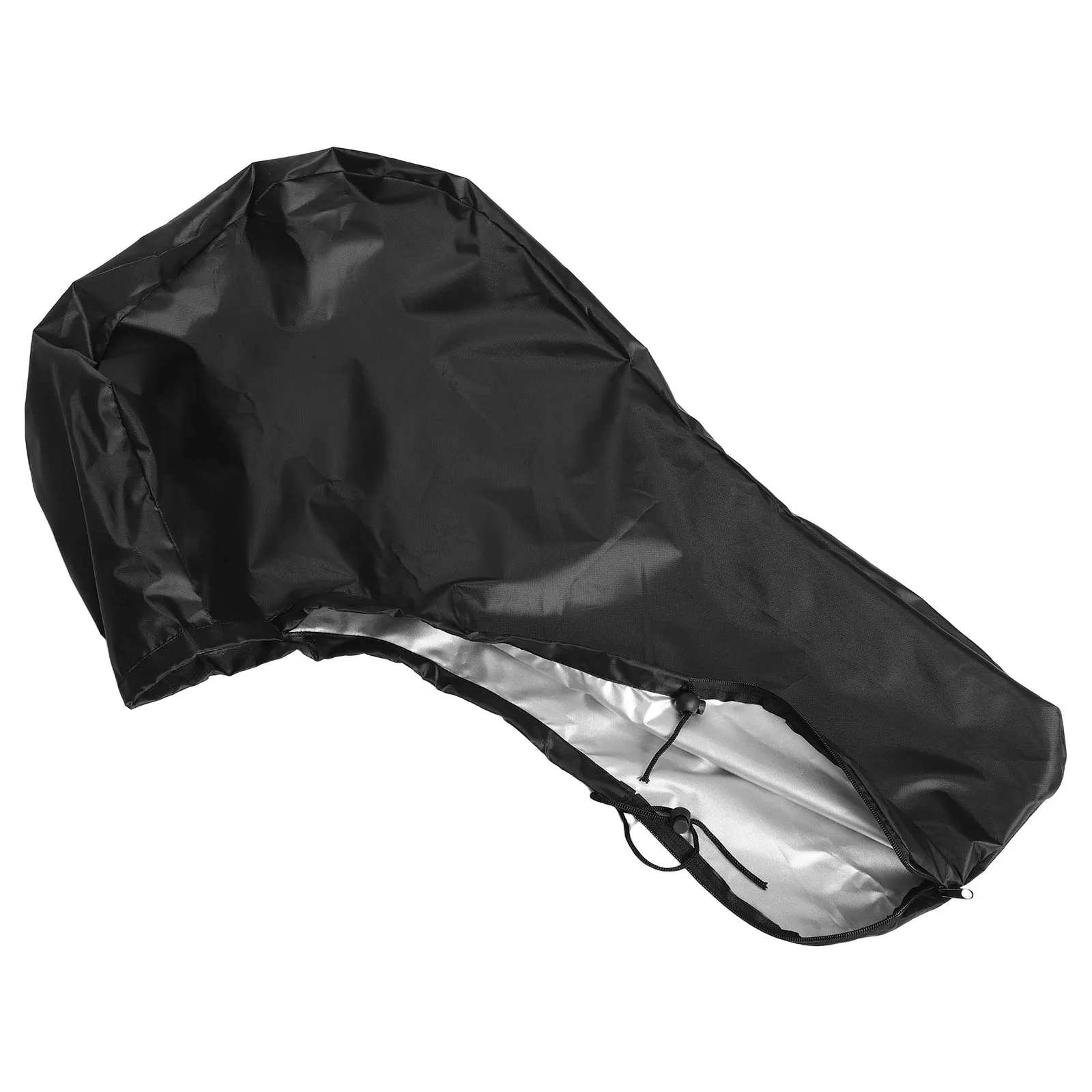 

1pc Waterproof Boat Engine Covers Full Coverage Outboard Motor Protection Black Durable Polyester Hood Cover For Offshore Kayak