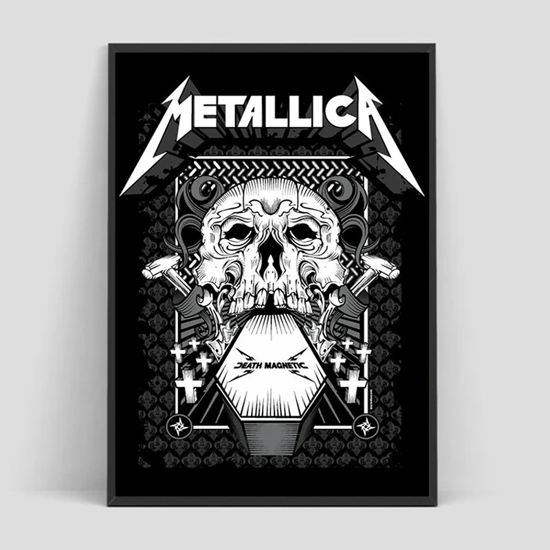 Band M-METALLICA Good Quality Prints Poster Room Decor Decoration Bedroom Stuff For Home Decorations Decorative Picture