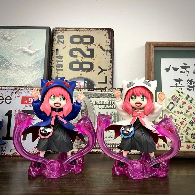 

19cm Spy House Anya Fake Magician Cos Monster Thief Children'S Anime Character Kawaii Jewelry Model Collection Kit Gift