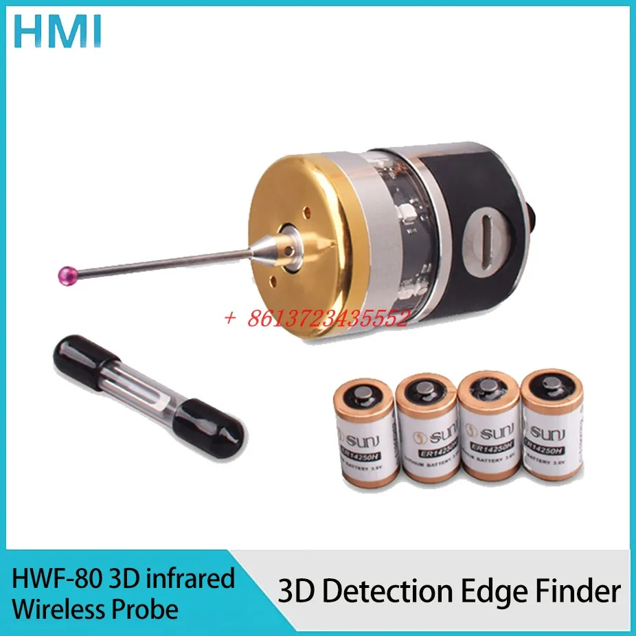 

HWF-80 3D machining center infrared CNC probe wired probe 3D detection edge finder radio probe