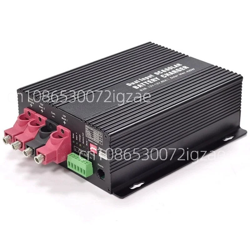 12V/30A60A solar + car engine dual battery smart charger