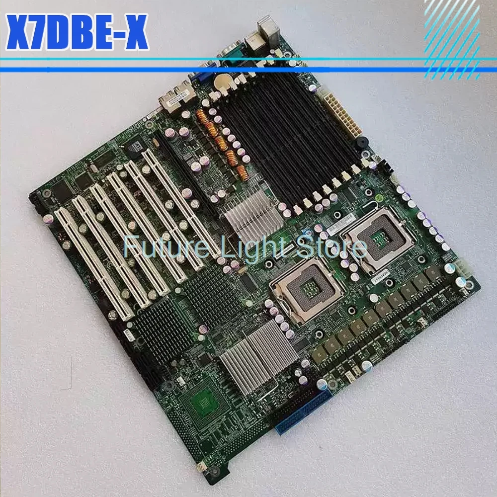 Industrial Control Server Motherboard X7DBE-X 771 6×PCI-X