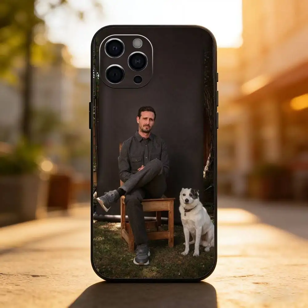 Actor James Ransone Phone Case Silicone black Soft For IPhone 17,16,15,14,13,12,11,SE,Plus Pro Max