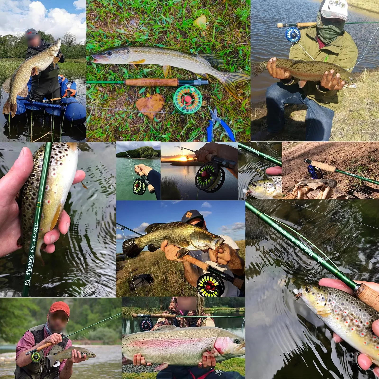 Maxcatch Premier Fly Fishing Rod Combo 4pc Lightweight Beginner Travel Set with Fly Reel Line Flies Complete Fishing Kit view 6