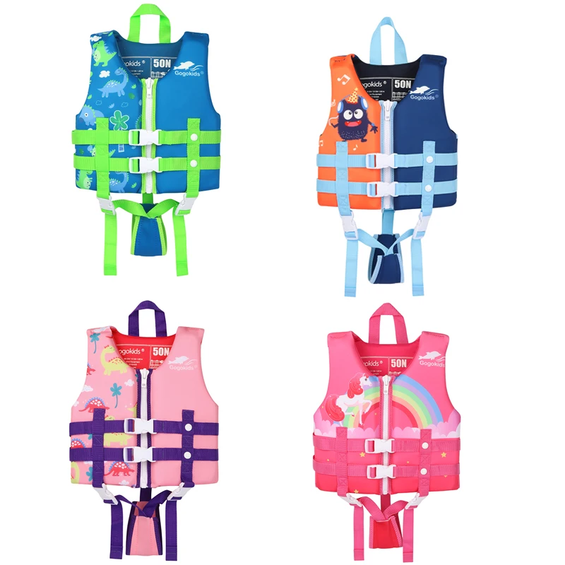 Children Water Sport Life Jacket Baby Swimming Drifting Jacket Buoyancy Kid Learn to Swim Boating Safety Lifeguard Vest