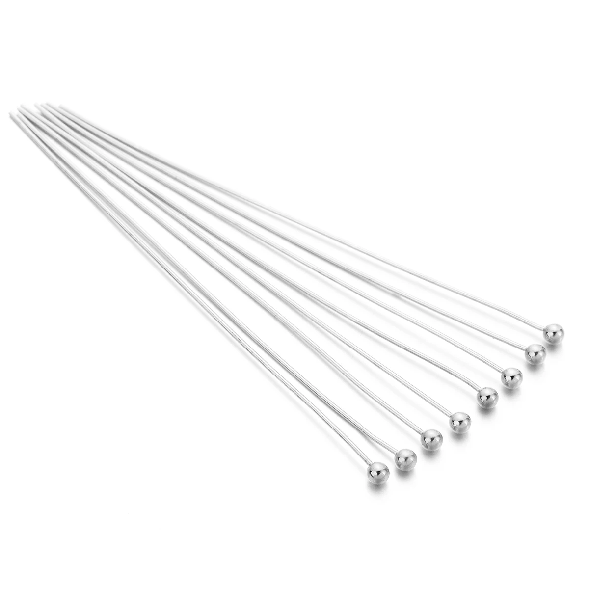 100pcs Copper Ball Head Pins for Jewelry Making