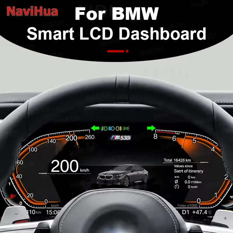 NEW 12.3'' For BMW 5 Series E60 E61 E63 E64 2004-2010 Car Digital Cluster LCD Dashboard Carplay Cockpit Virtual Instrument - Image 5