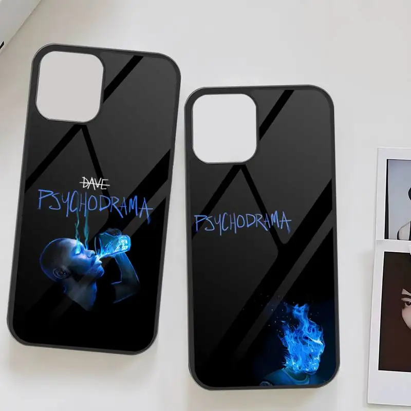 UK Grime Dave Psychodrama Phone Case PC+TPU For Iphone Apple 12 Pro Max 11 13 14 Mini 6S 7 8 Plus X Xs XR Back Cover