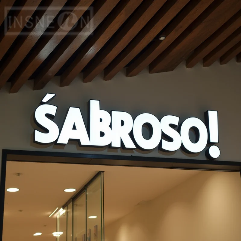 カスタムパーソナライズされた 3D LED 照明サイン金属文字ビジネス店頭屋外防水看板