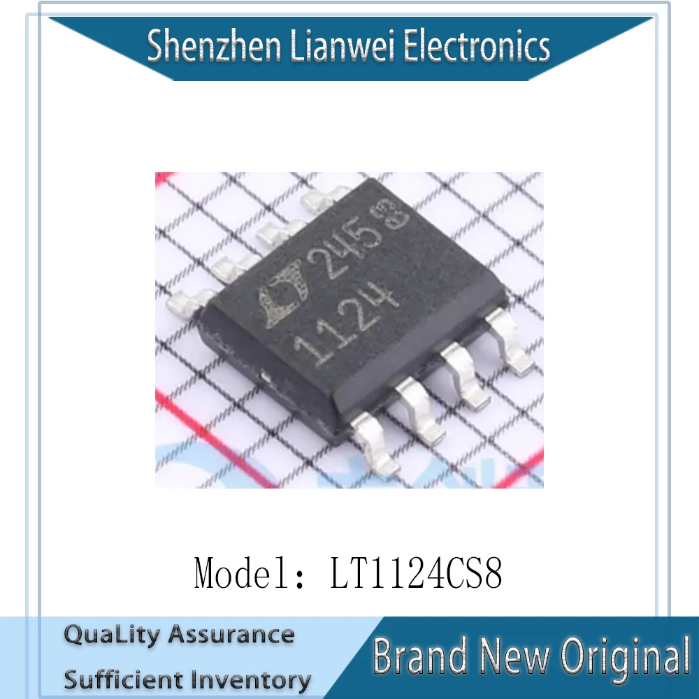 

100% New Original LT1124CS8 1124 IC Chipset SOP-8